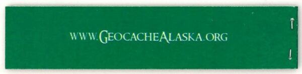 GeocacheAlaska! Micro Logbook - Image 2