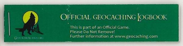 GeocacheAlaska! Micro Logbook - Image 5