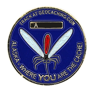 Alaska Mosquito Geocoin